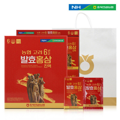 충북인삼농협 농협 고려6년근 발효홍삼진액 70ml*30포