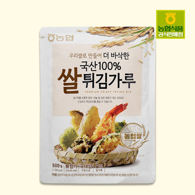 농협 아름찬 우리쌀100% 쌀튀김가루 500g